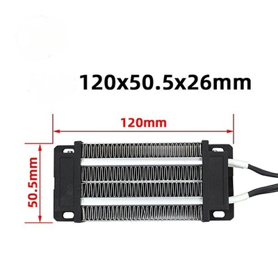 24V 200w 120X50.5X26mm ptc κεραμικό ανεμιστήρα θερμαντήρα θερμαντικού στοιχείου για συστήματα κλιματισμού
