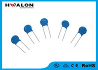 Διάμετρος 10mm Varistor μεταλλικών οξειδίων μολύβδου σειράς 471k 10D ευθύ ευρύ λειτουργούν μπλε χρώμα σειράς τάσης