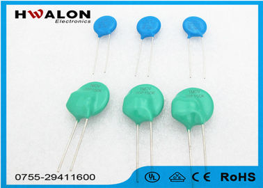 Γαλαζοπράσινη Varistor ηλεκτρονικών τμημάτων 10mm 510v MOV πιστοποίηση θερμικών αντιστάσεων UL