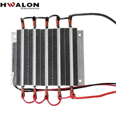 Απομονωμένο PTC κεραμικό θερμαντήρα αέρα σταθερή θερμοκρασία Θερμαντικό στοιχείο 200W AC/DC 12V εκκολαπτήρας